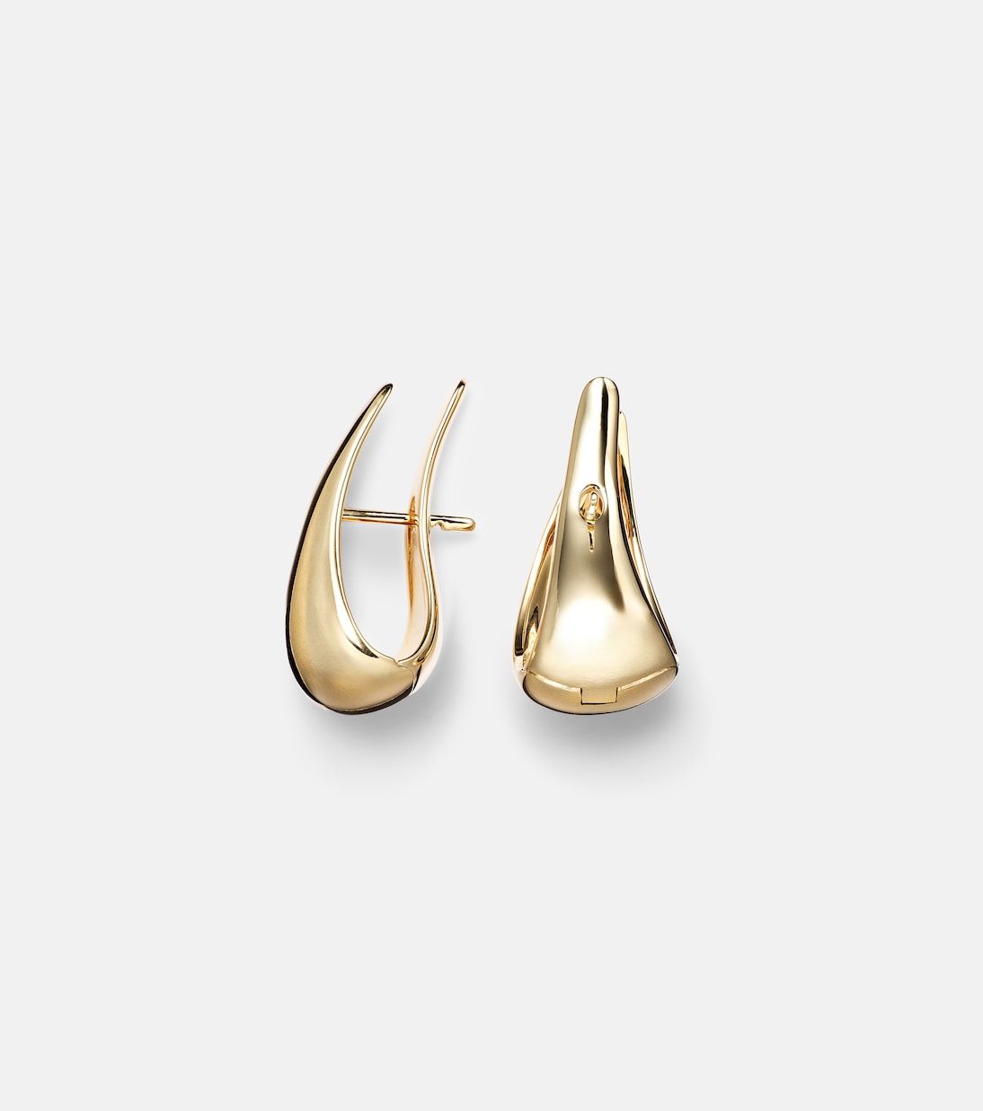 Orecchini in oro 18kt con design artiglio firmati ANITA KO, perfetti per uno stile giovane e audace.