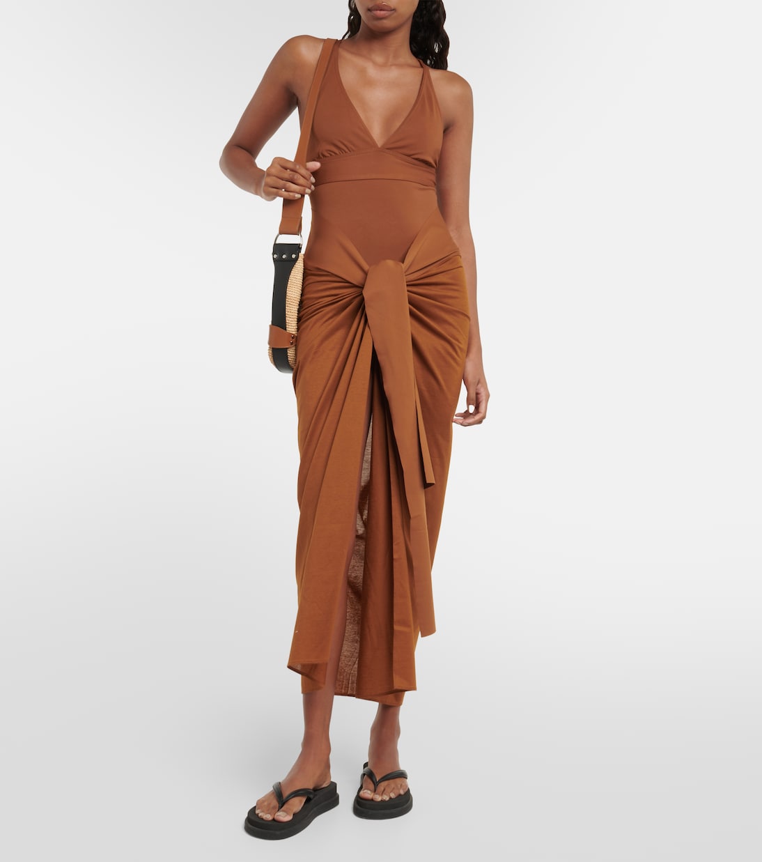 Pareo Peplum 2 aus Baumwolle | Eres