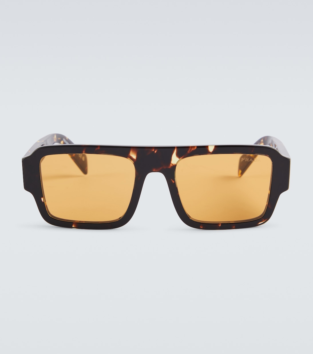 Prada Symbole tortoiseshell square sunglasses | Prada