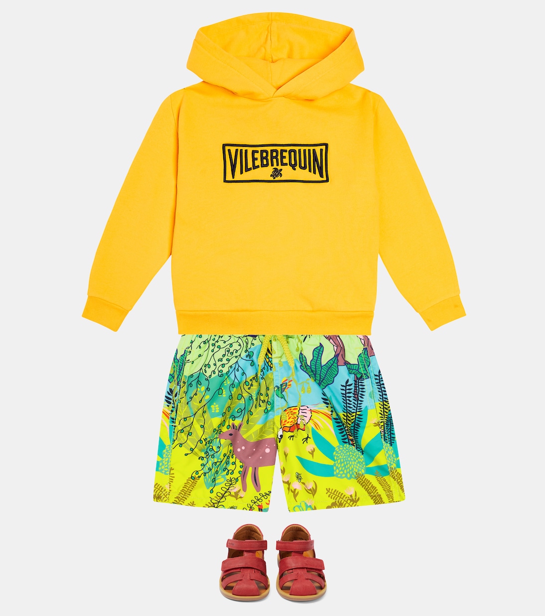 Felpa con cappuccio Gary in jersey | Vilebrequin Kids
