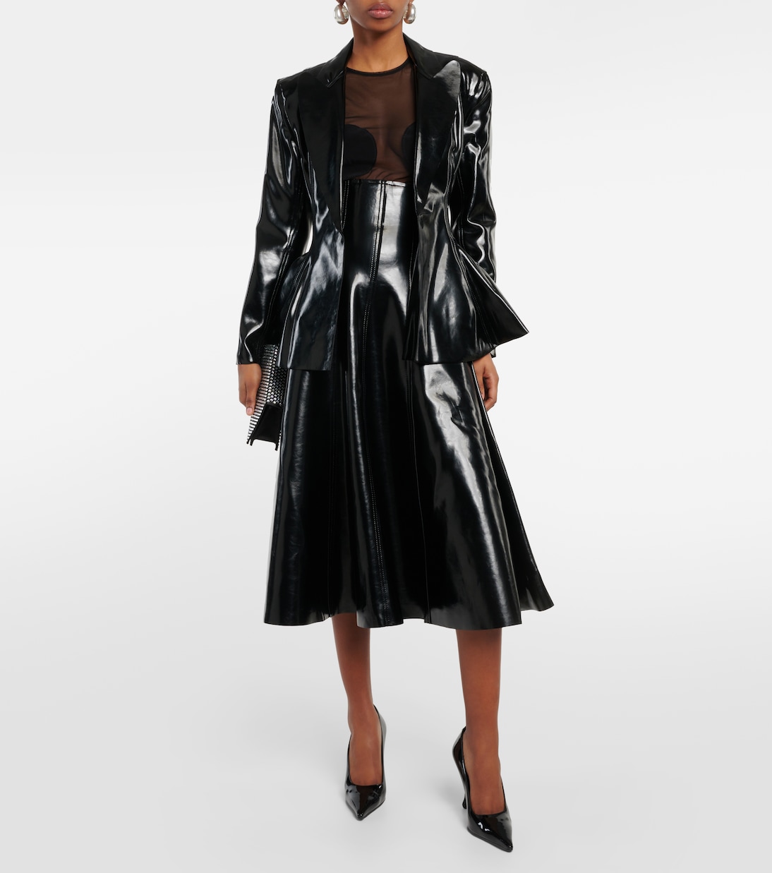 Top aus Mesh | Norma Kamali