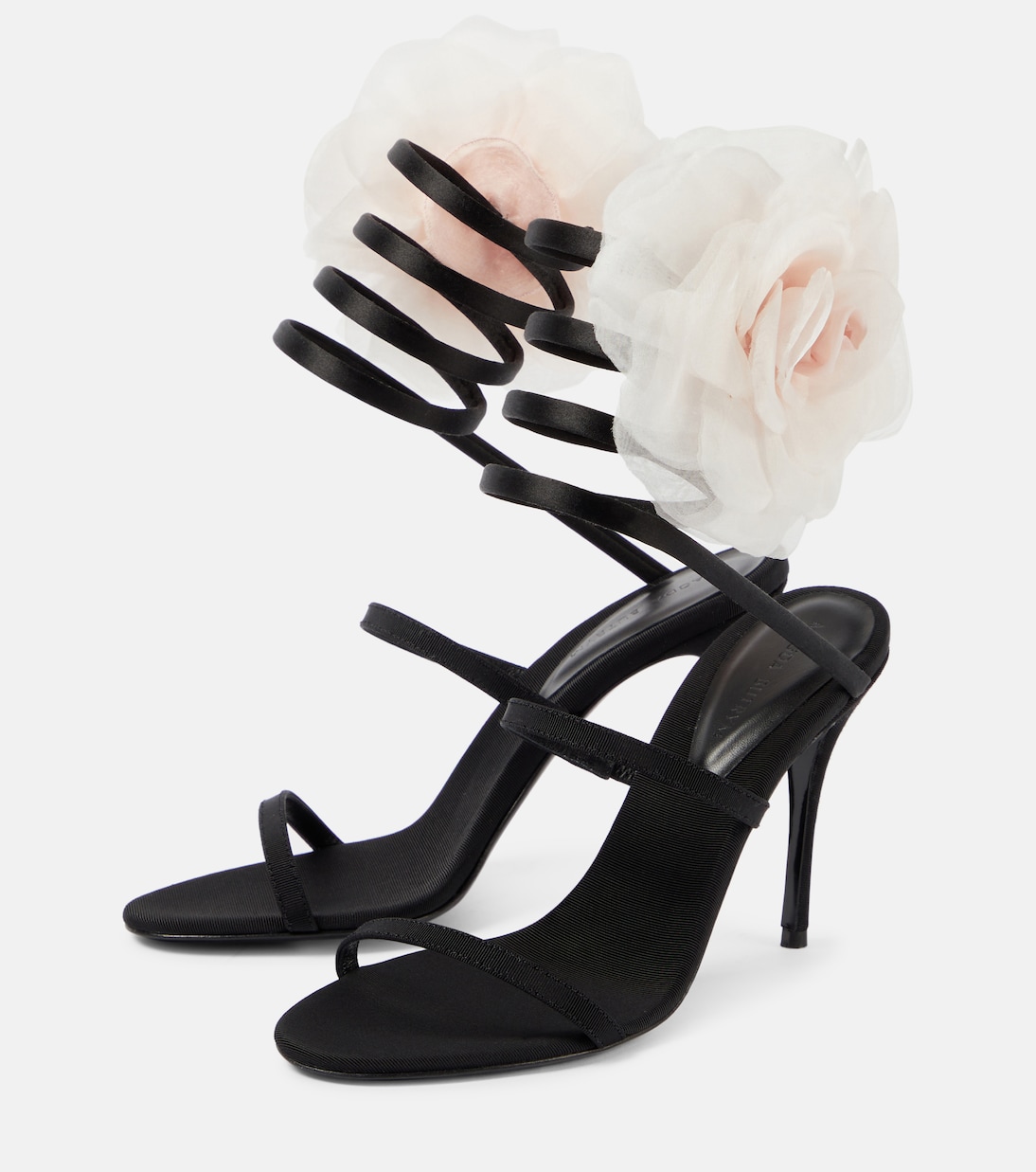 Verzierte Sandalen aus Satin | Magda Butrym