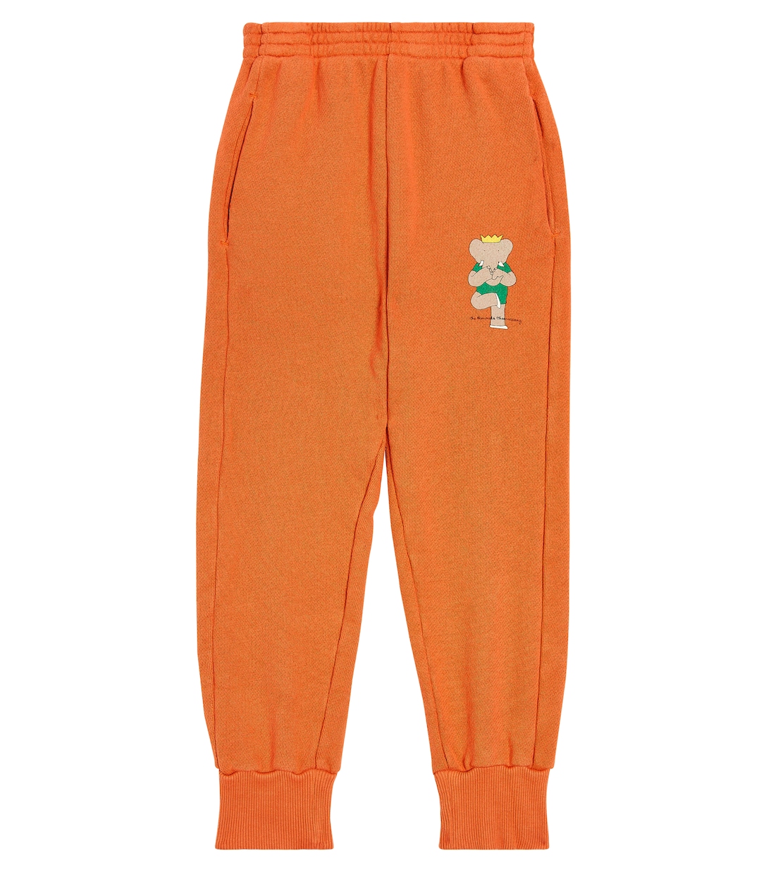 Panther cotton jersey sweatpants | The Animals Observatory