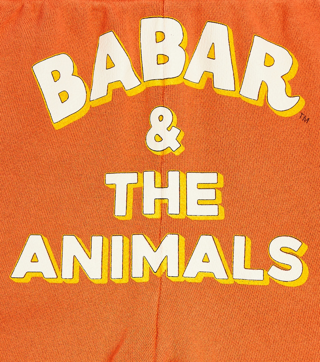 Panther cotton jersey sweatpants | The Animals Observatory
