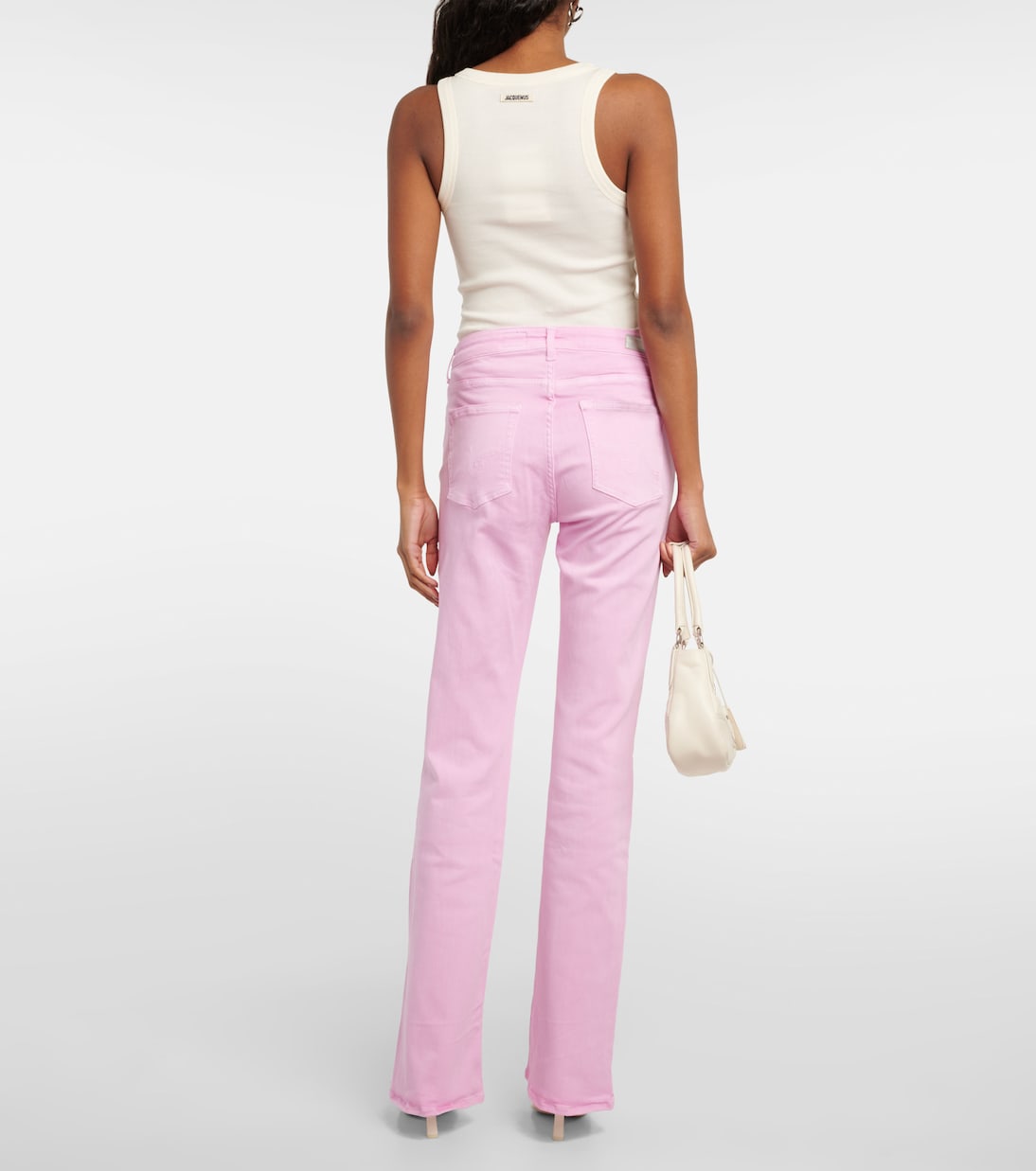 Sophie cotton-blend bootcut pants | AG Jeans