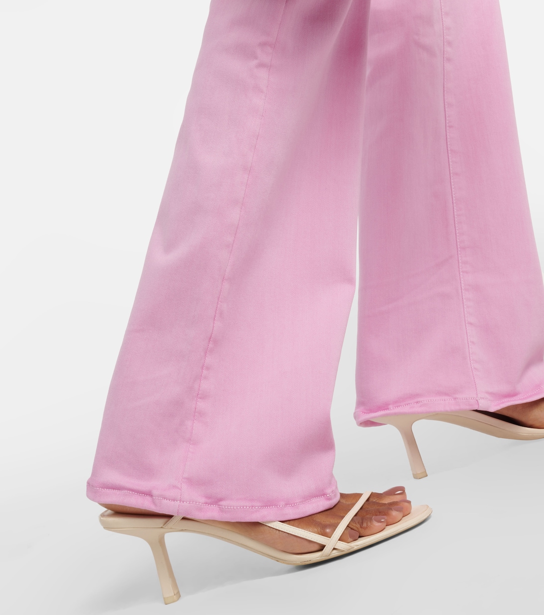 Sophie cotton-blend bootcut pants | AG Jeans