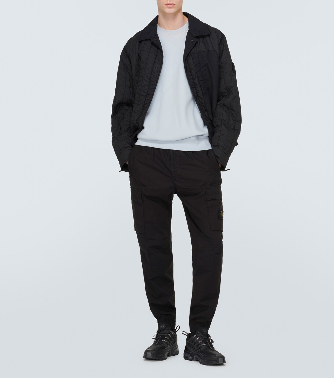 Compass quilted jacket  | Stone Island