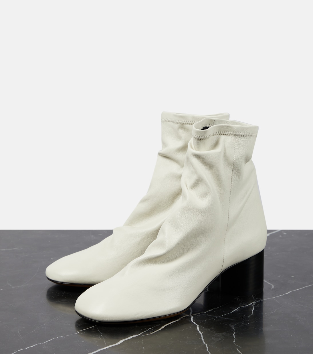 Laeden leather ankle boots | Isabel Marant