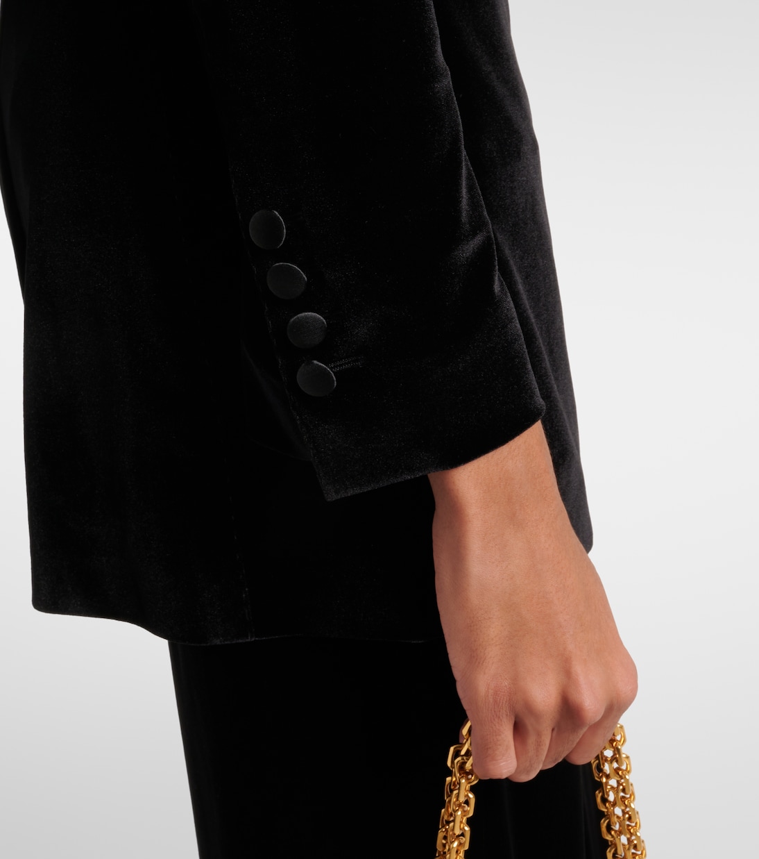 Double-breasted velvet blazer | Dolce&Gabbana