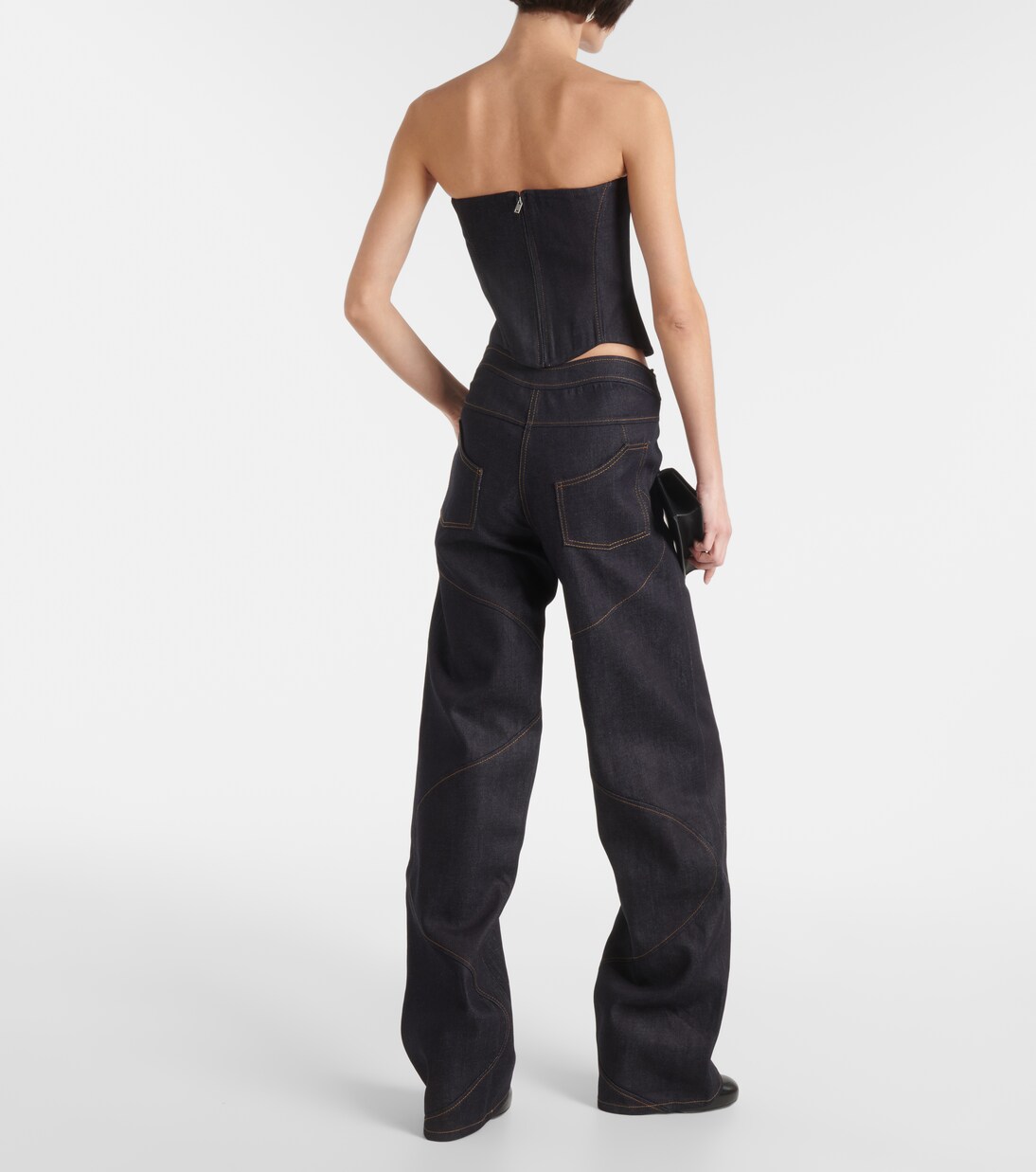 【関税込み】Aya Muse ブルー Hyn ジーンズ Aya Muse Hyn Wide-Leg Jeans | Saks Fifth Avenue
