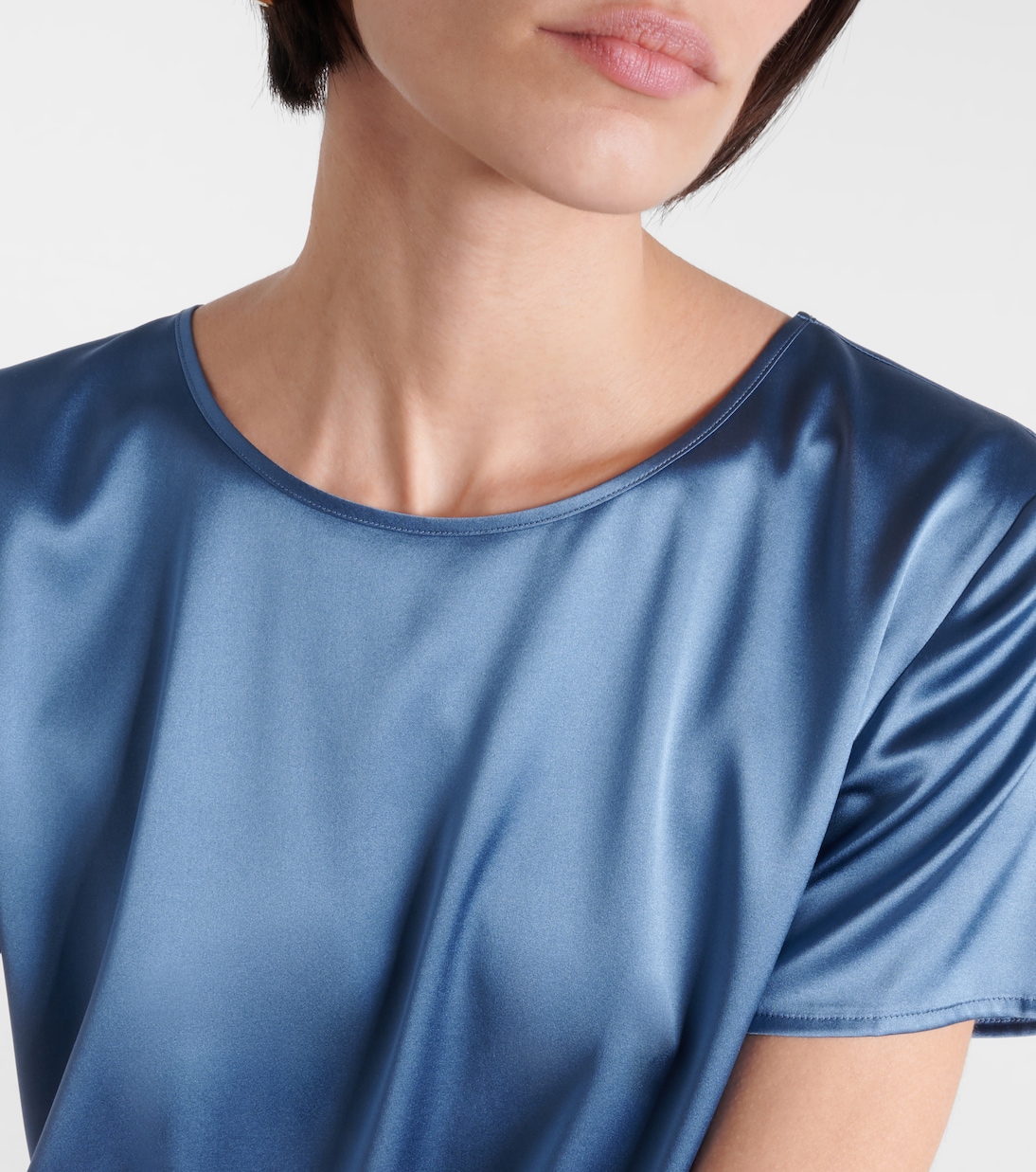 Leisure T-Shirt Cortona aus Satin | Max Mara