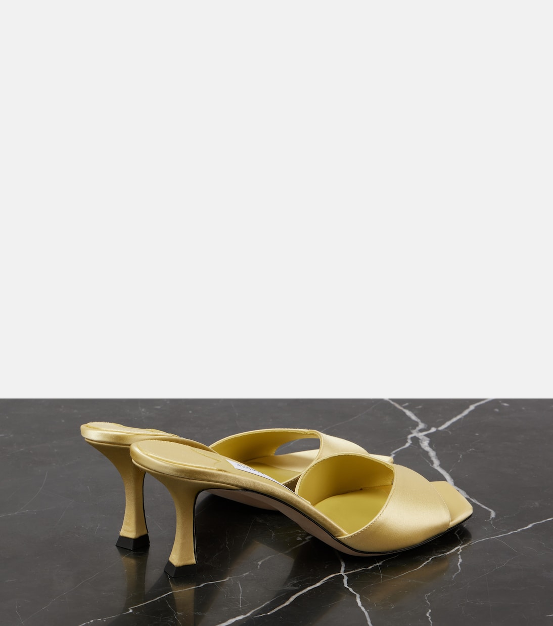 Skye 70 satin mules | Jimmy Choo