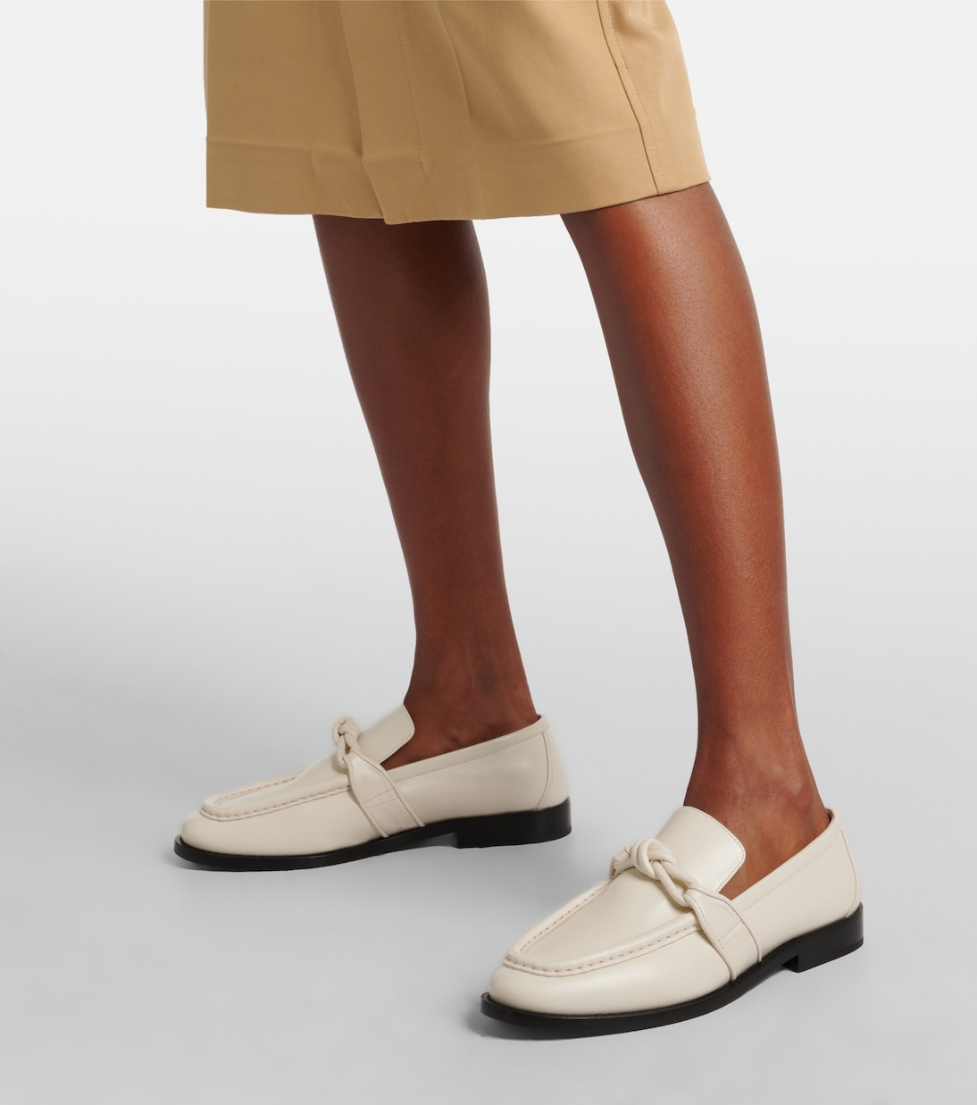 Loafers Astaire Knot aus Leder | Bottega Veneta