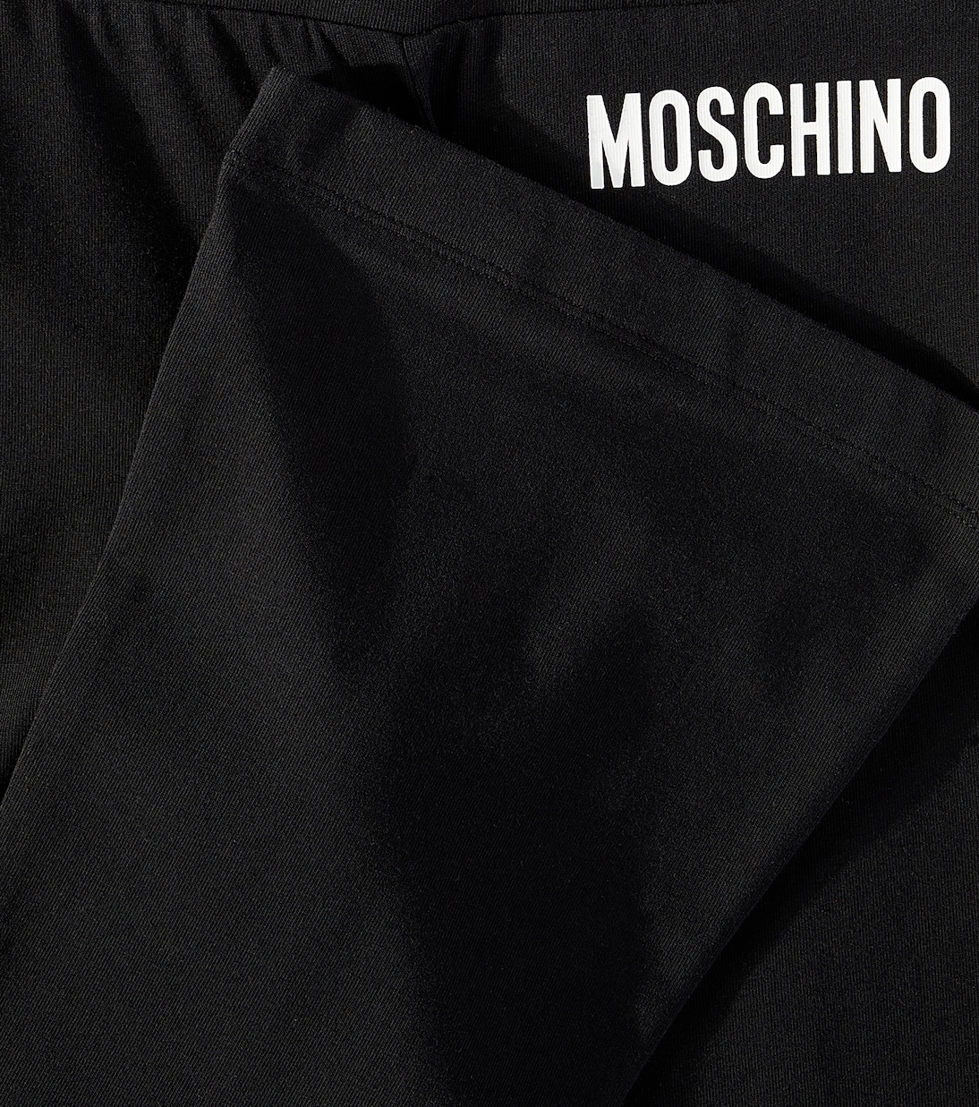 Pantaloni in misto cotone con logo | Moschino Kids
