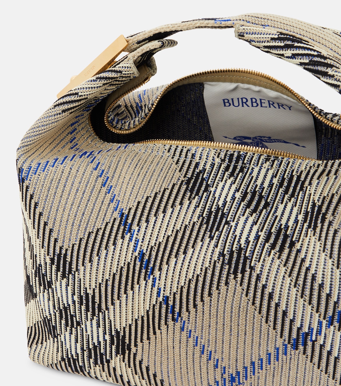 Medium jacquard duffel bag | Burberry