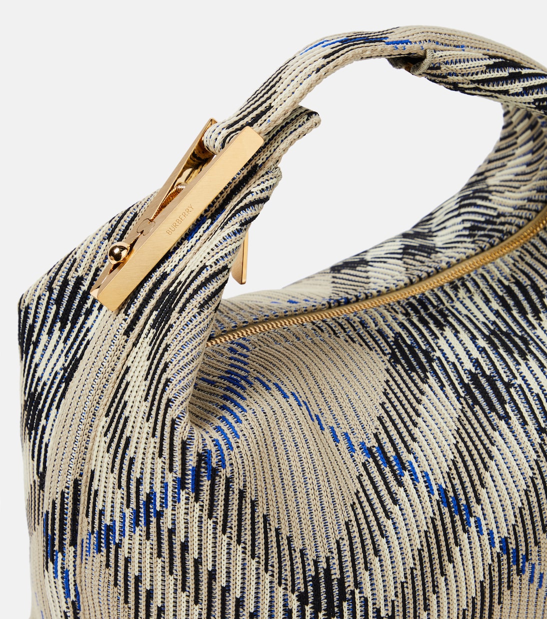 Medium jacquard duffel bag | Burberry