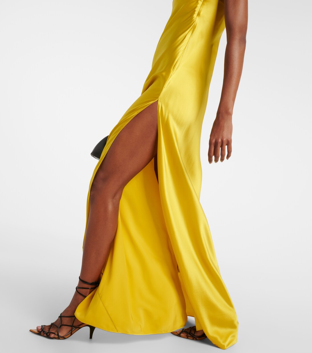 Filo strapless silk satin gown | Christopher Esber