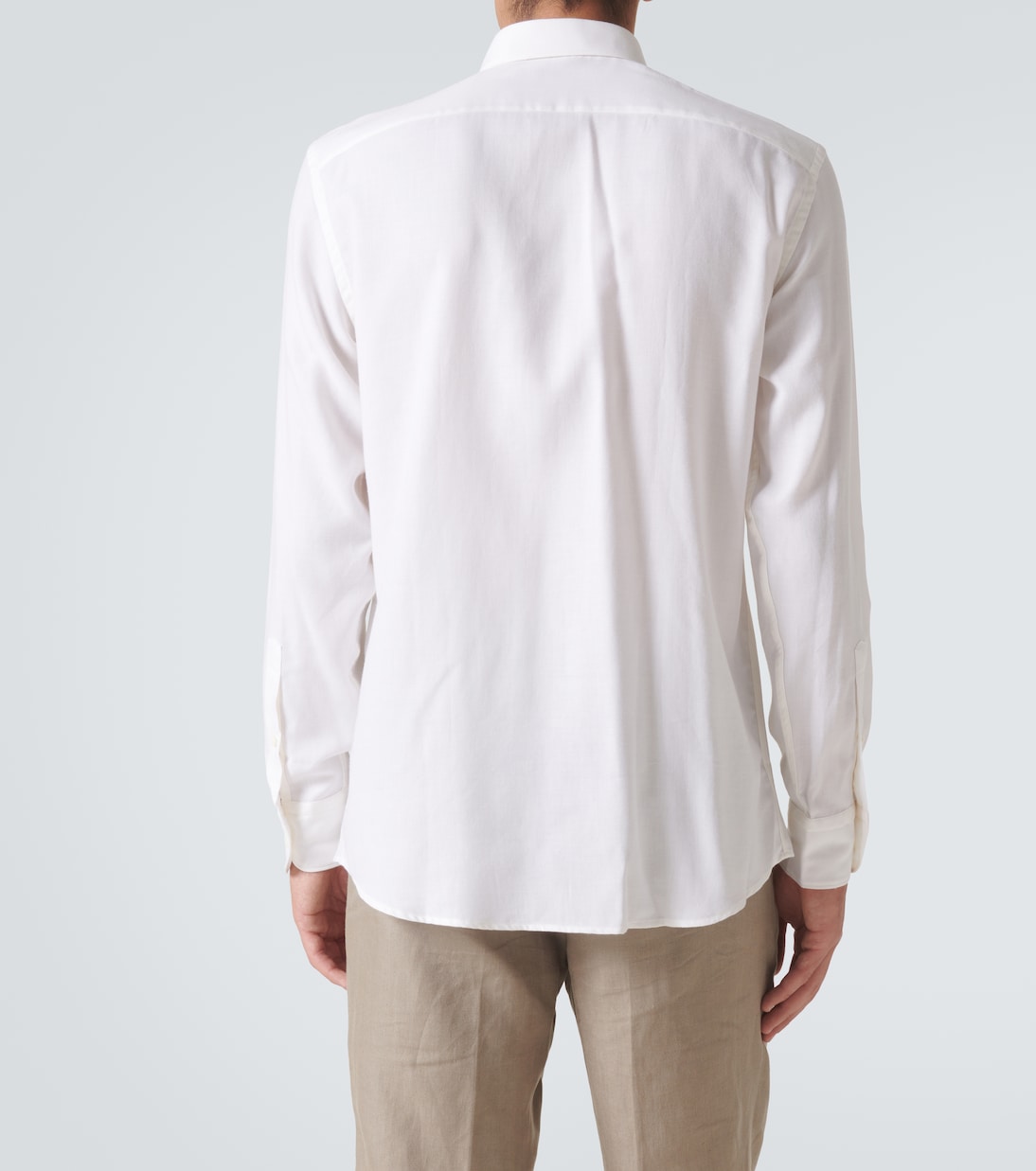 Camicia Cashco in cotone e cashmere | Zegna