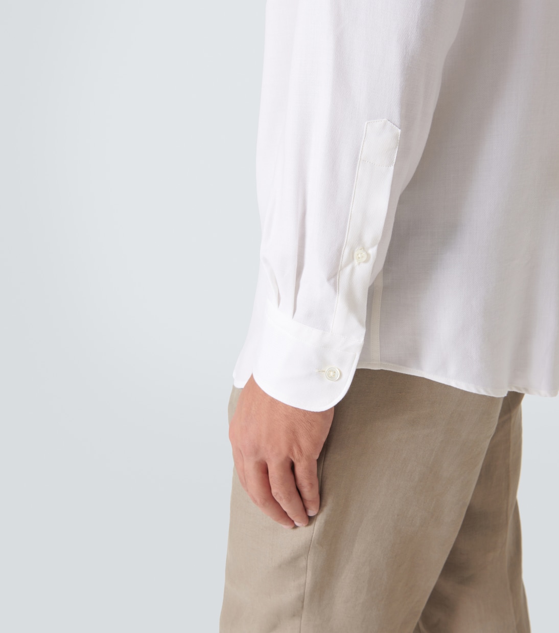 Camicia Cashco in cotone e cashmere | Zegna