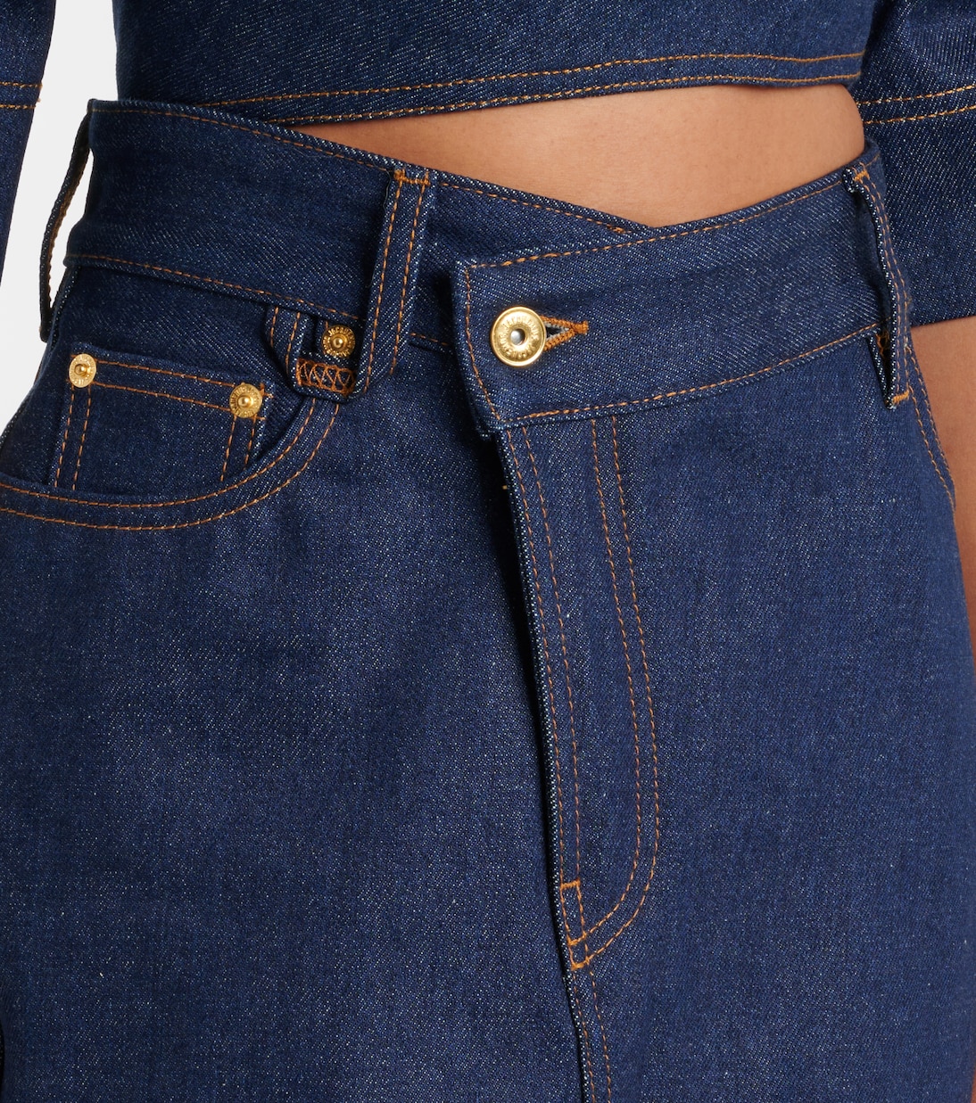 Mini-jupe en jean La Mini Jupe De-Nîmes | Jacquemus