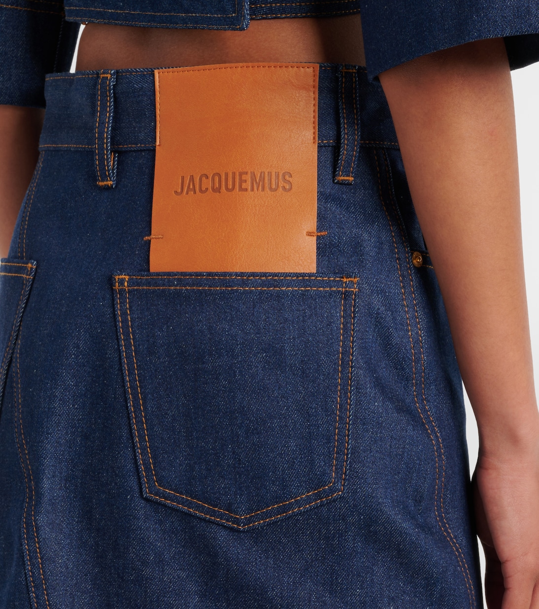 Mini-jupe en jean La Mini Jupe De-Nîmes | Jacquemus
