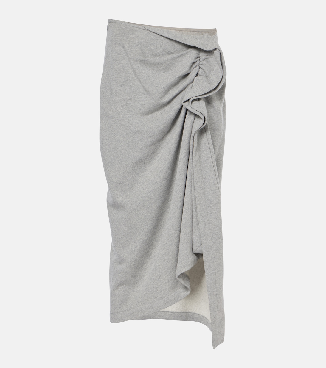 Gonna midi in jersey di cotone | Dries Van Noten