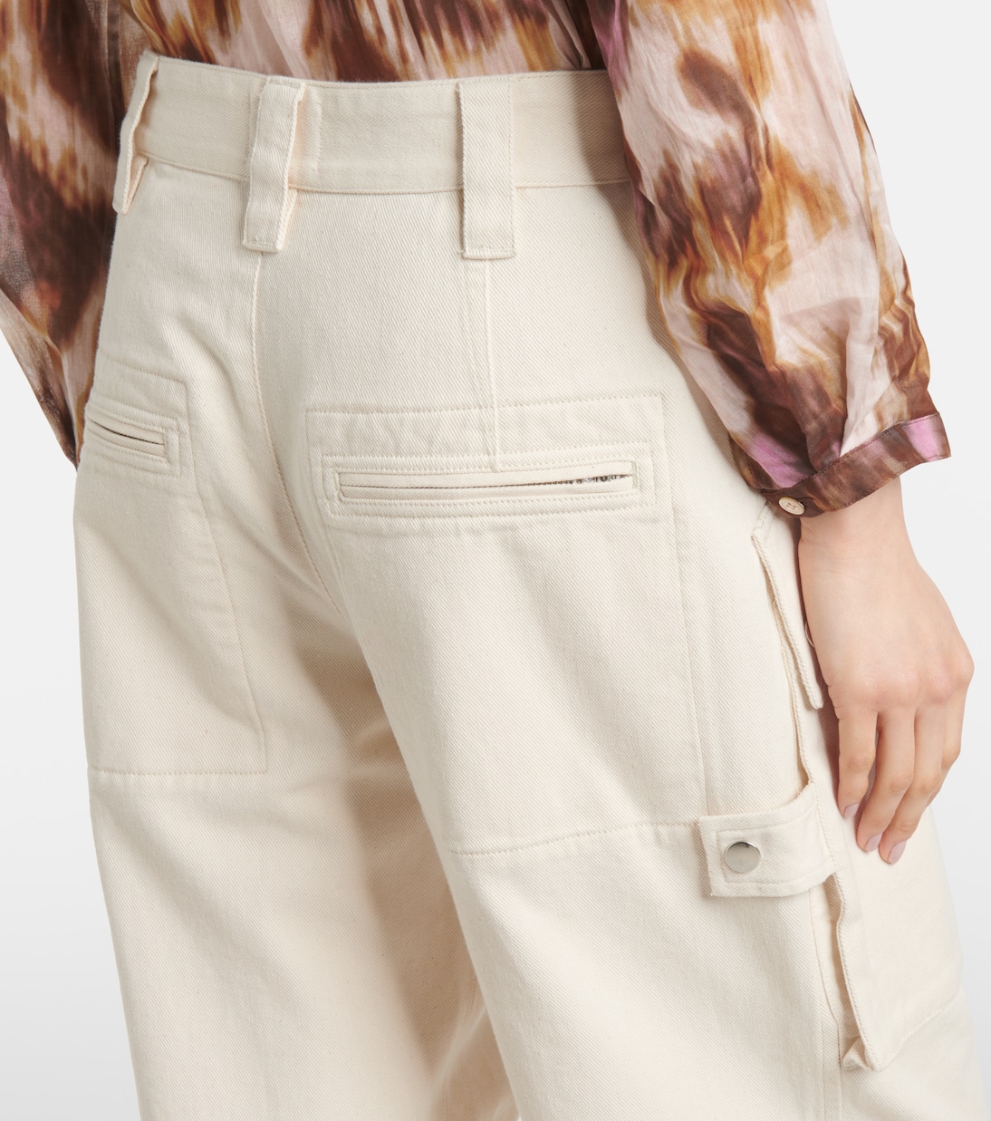 Low-Rise-Cargohose Jannick aus Baumwolle | Marant Etoile