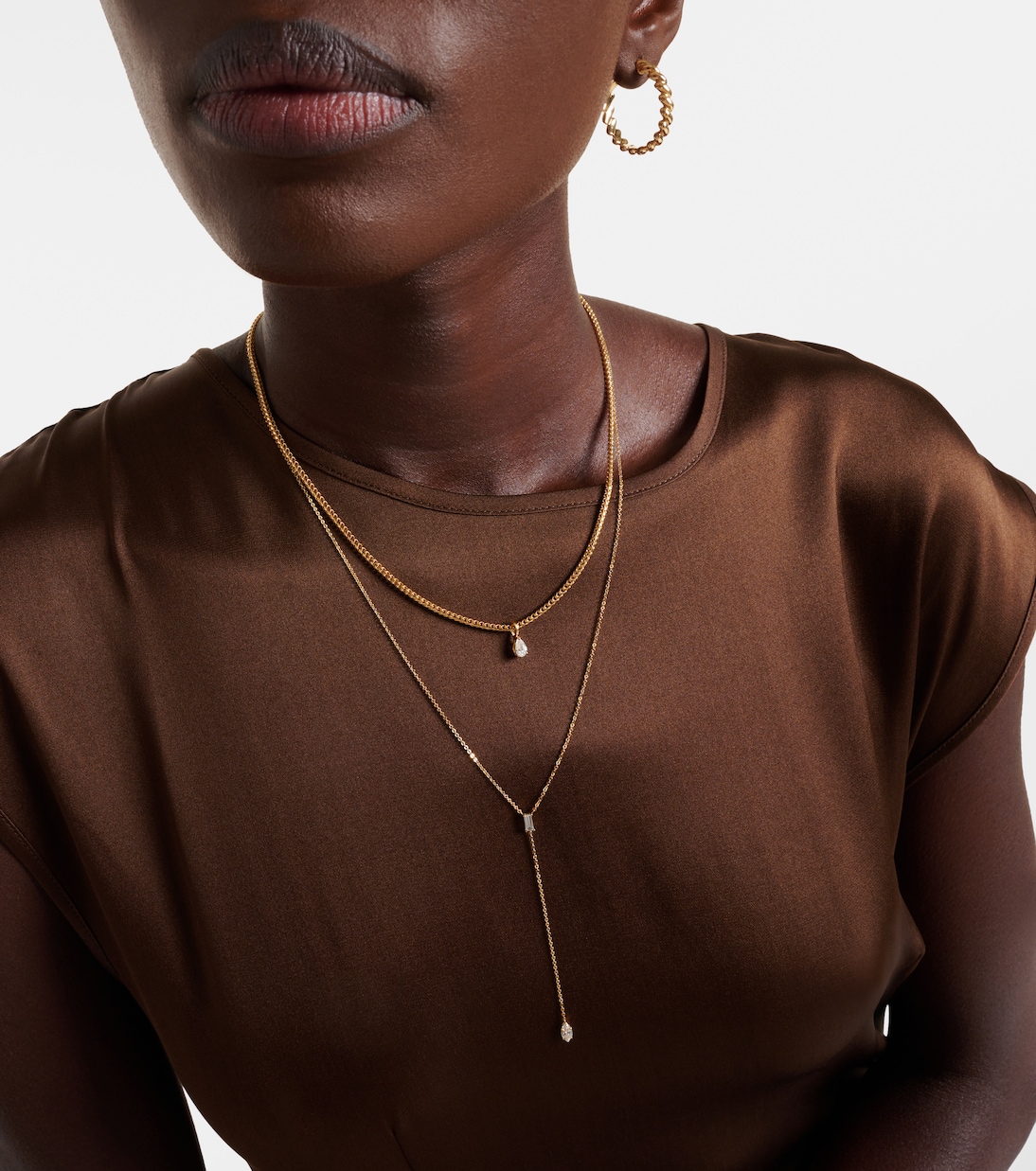 Collier en or 18 ct et diamants | Anita Ko