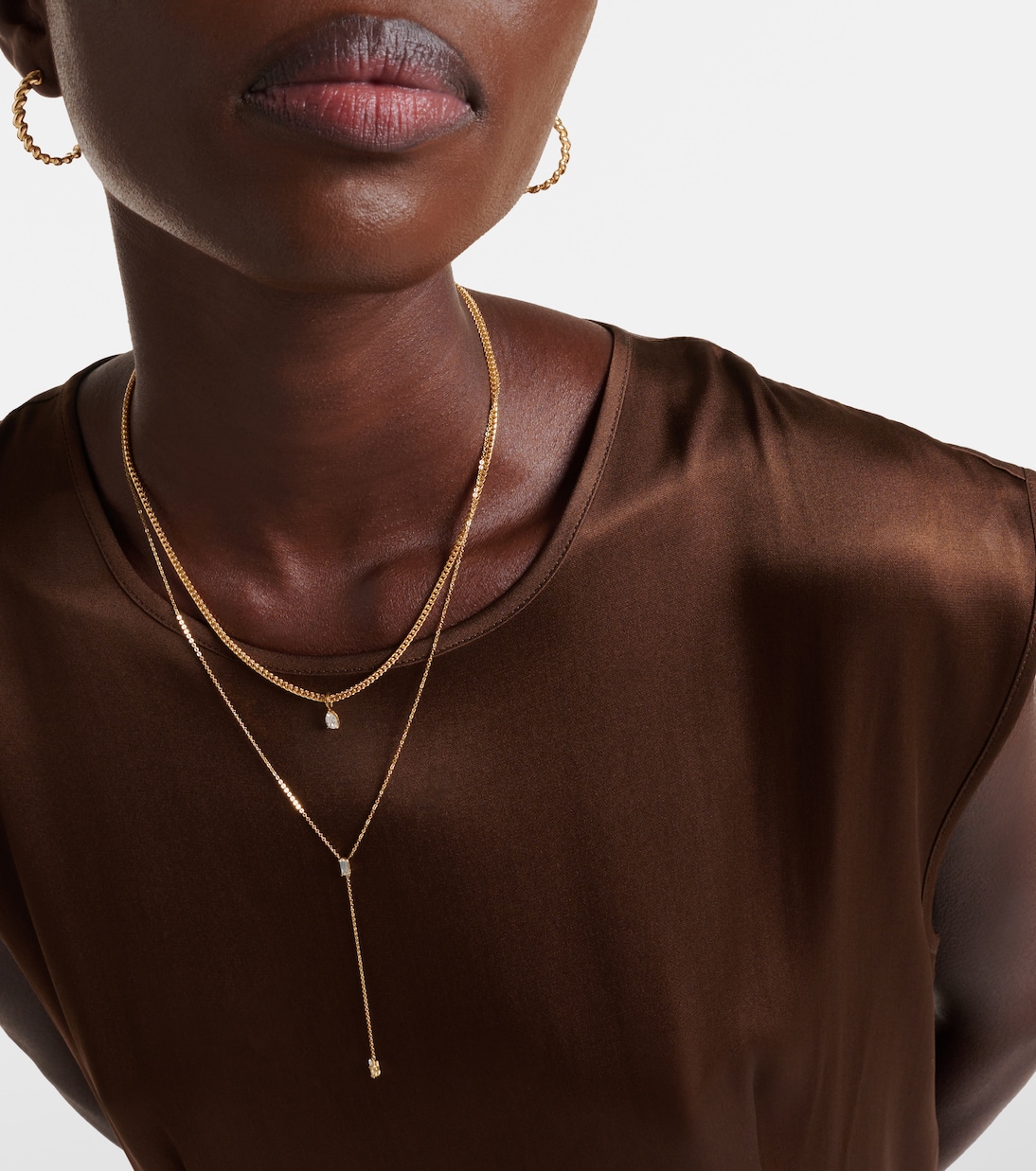 Collier en or 18 ct et diamants | Anita Ko