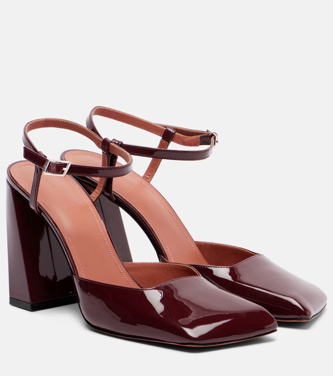Charlotte 95 patent leather pumps | Amina Muaddi
