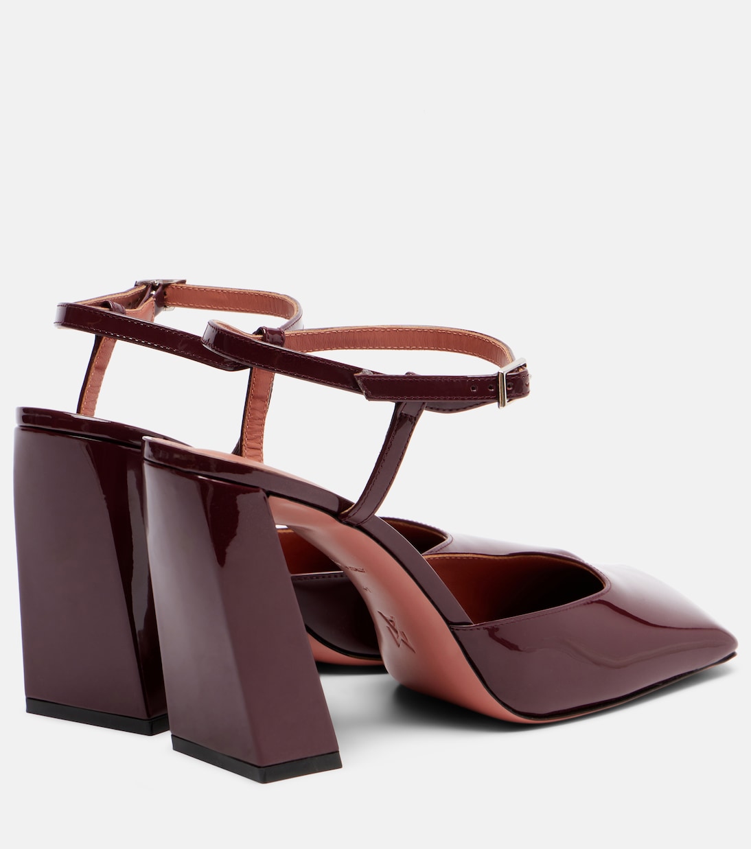 Charlotte 95 patent leather pumps | Amina Muaddi