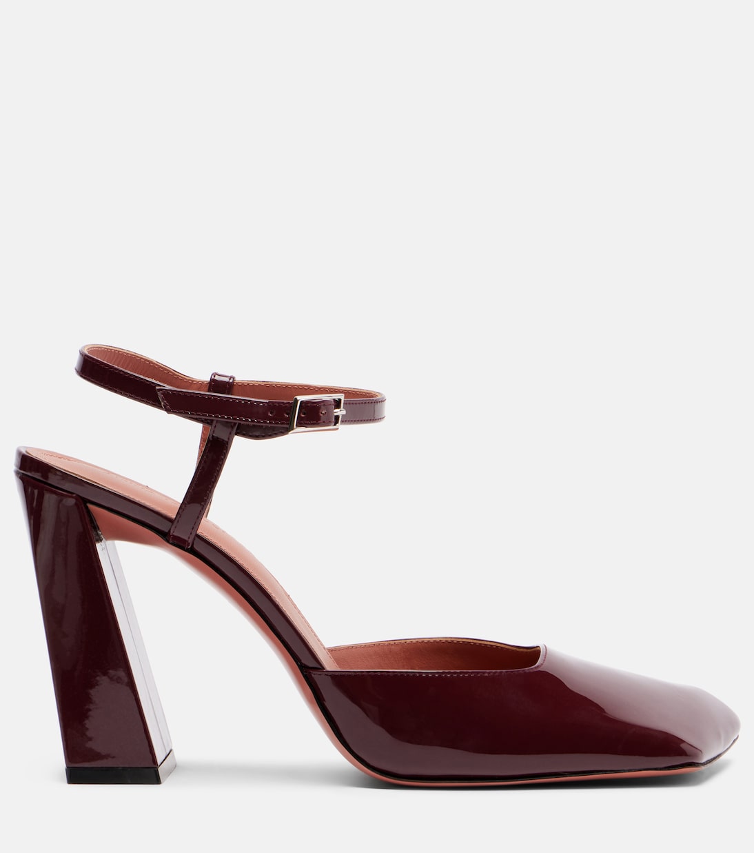 Charlotte 95 patent leather pumps | Amina Muaddi