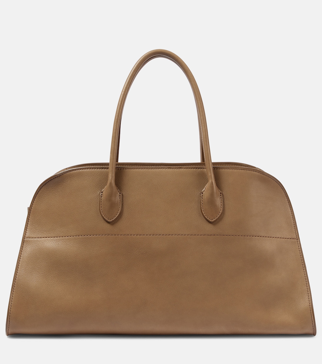 E/W Margaux leather tote bag | The Row