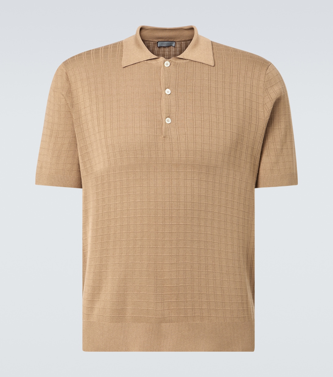 Polo de seda y algodón | Canali
