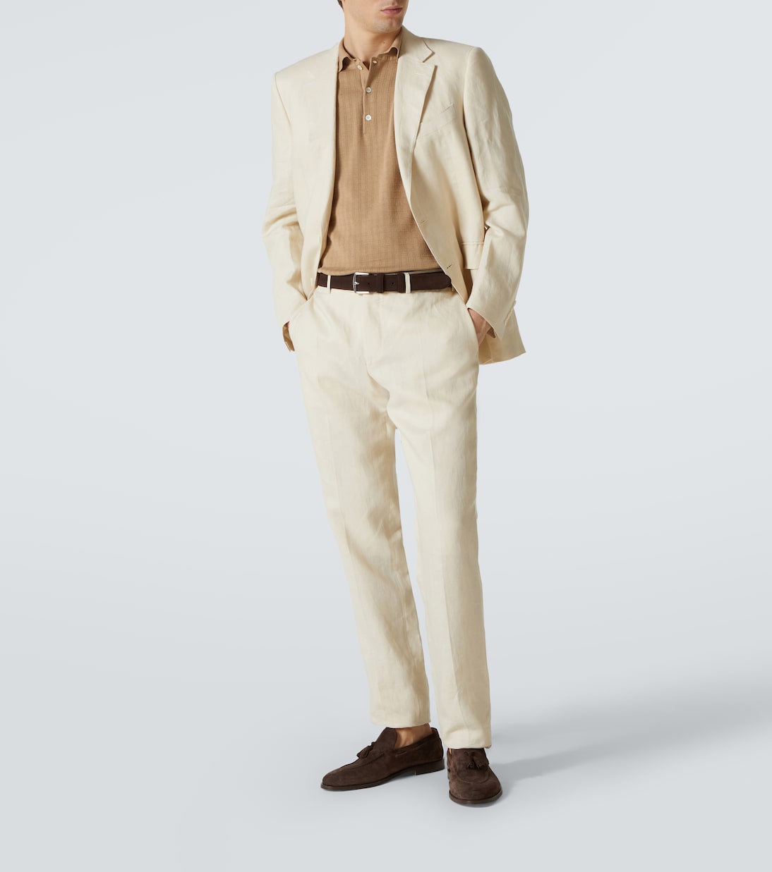 Polo de seda y algodón | Canali