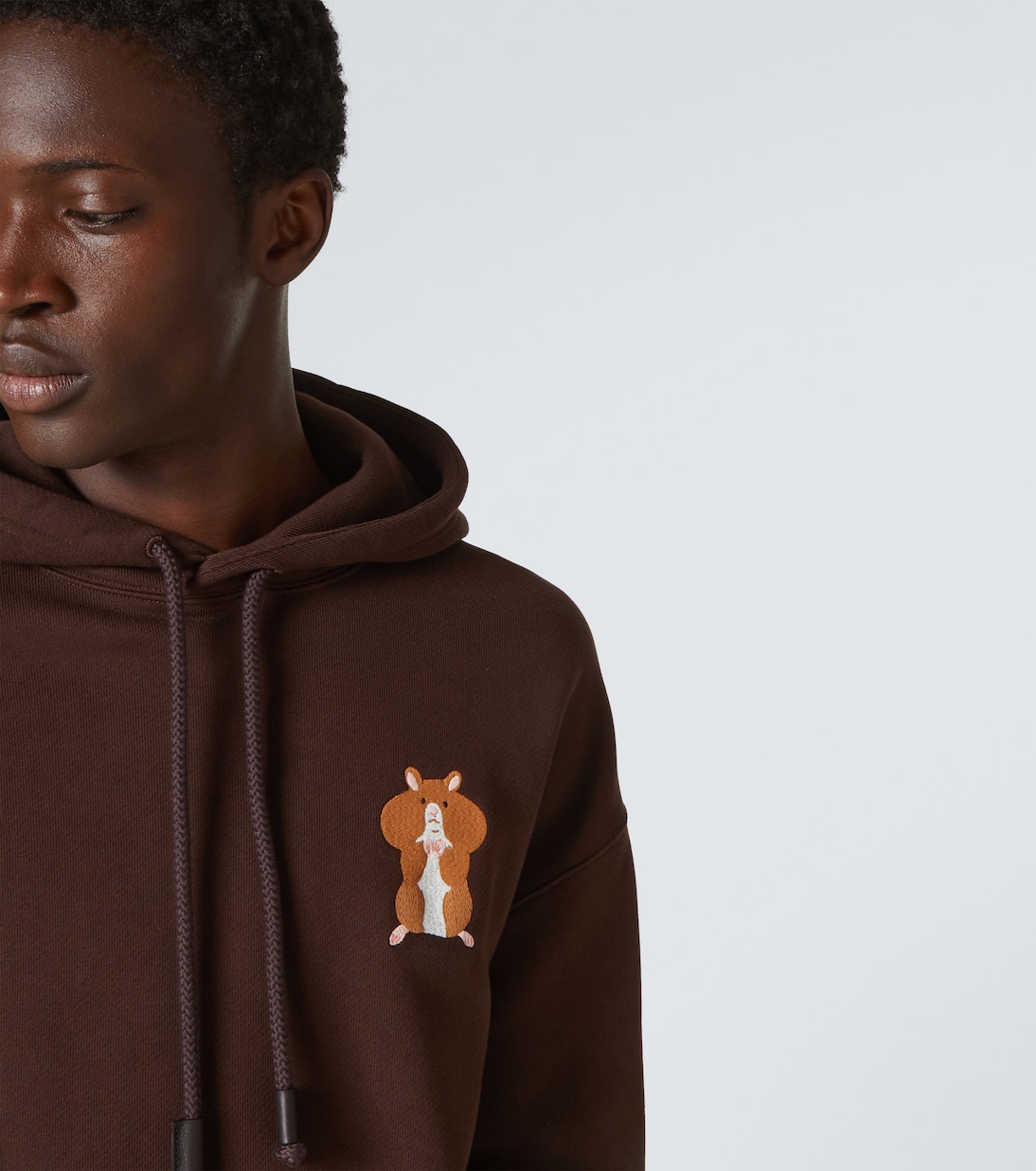 x Suna Fujita - Felpa in cotone con cappuccio | Loewe