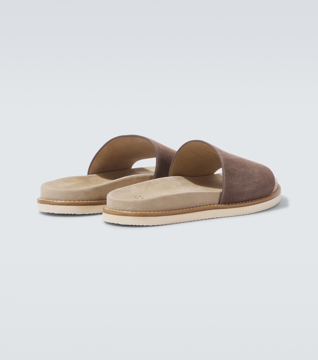 Slippers in suede | Brunello Cucinelli