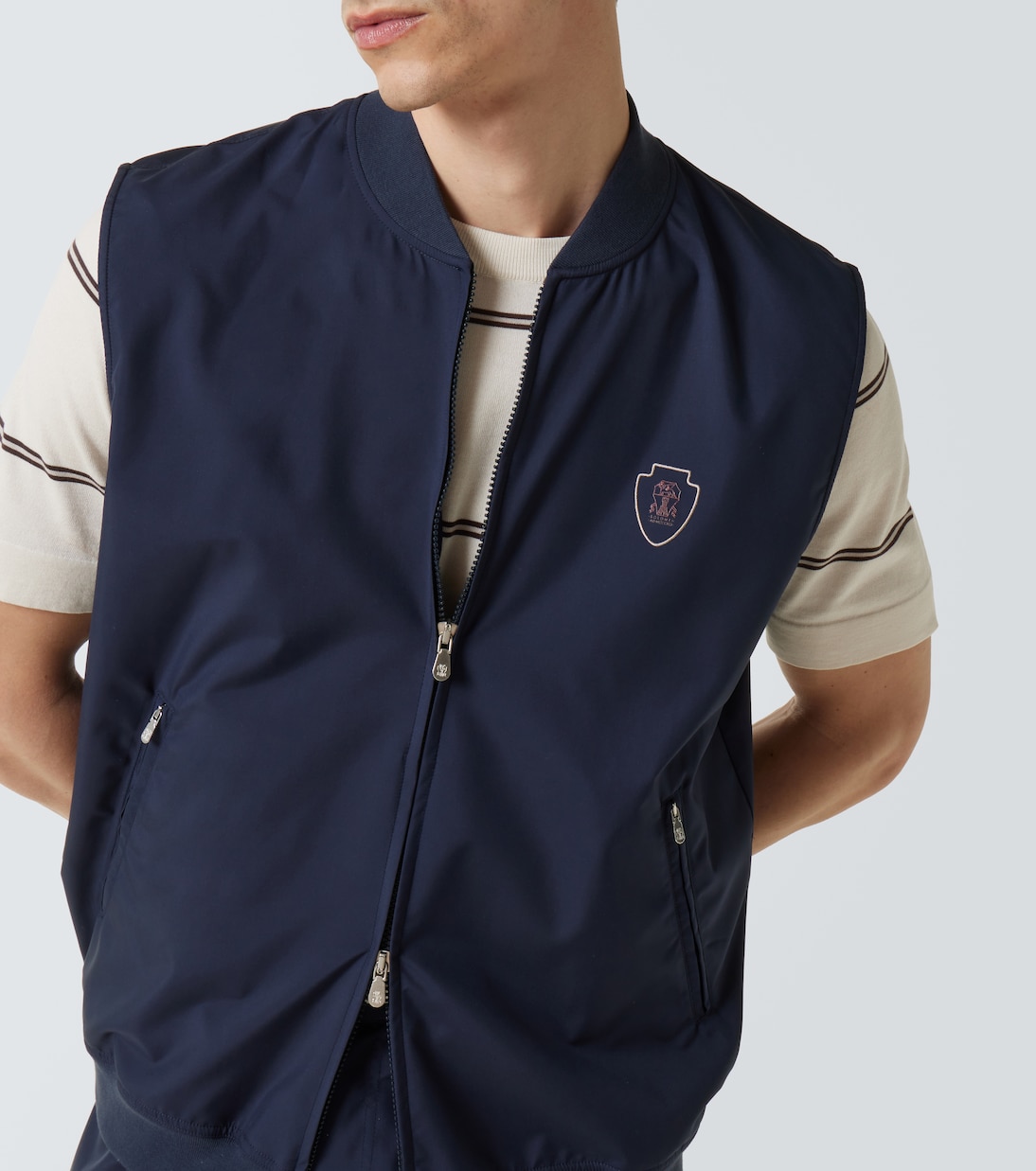 Veste sans manches Tennis | Brunello Cucinelli