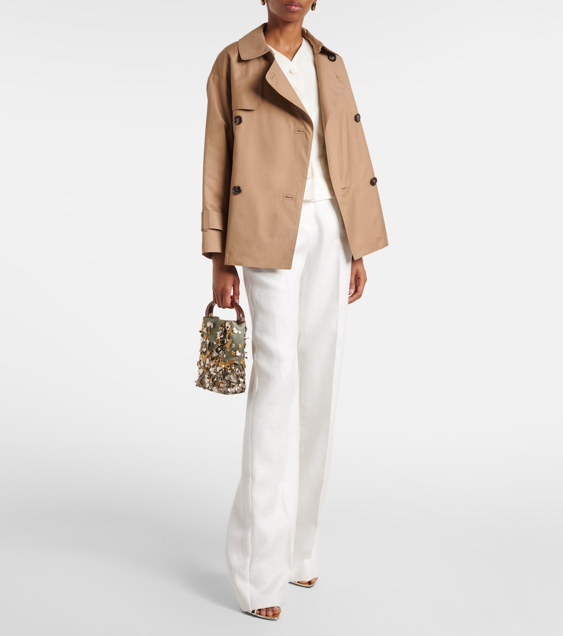 Zeno cotton-blend twill blazer | Max Mara