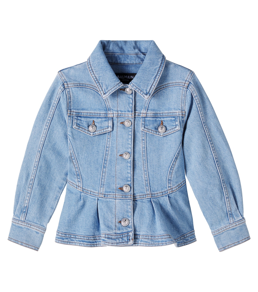 Jeansjacke | Balmain Kids
