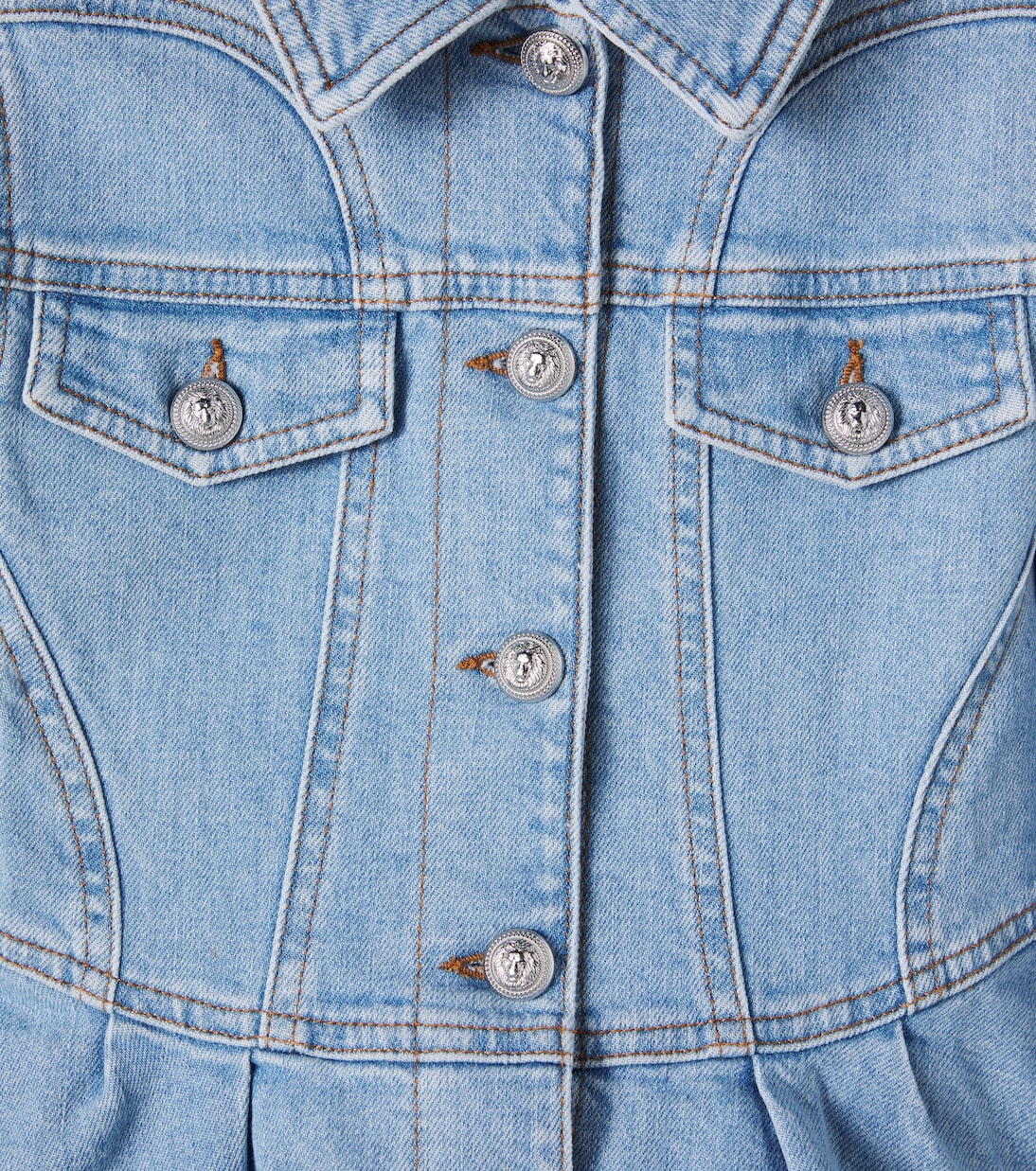 Jeansjacke | Balmain Kids