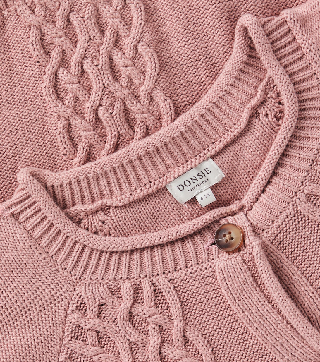 Cardigan Cleo in cotone a trecce | Donsje