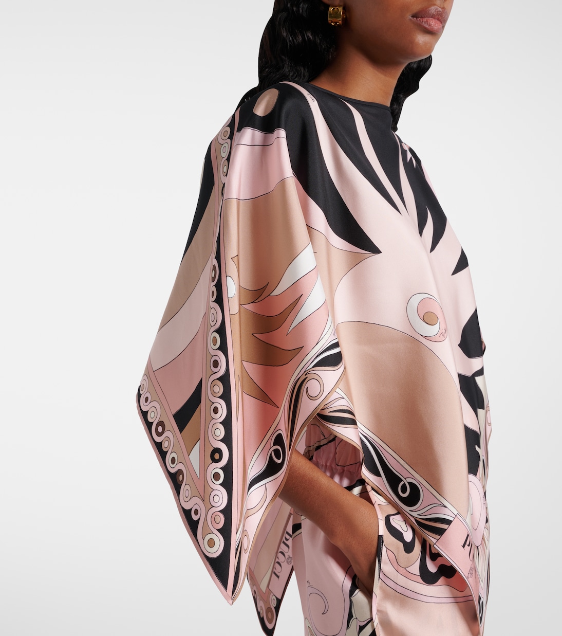 Caftano Iride in seta | Pucci