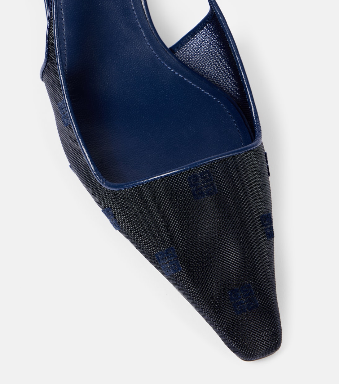 Pumps slingback G Cube 4G in mesh | Givenchy