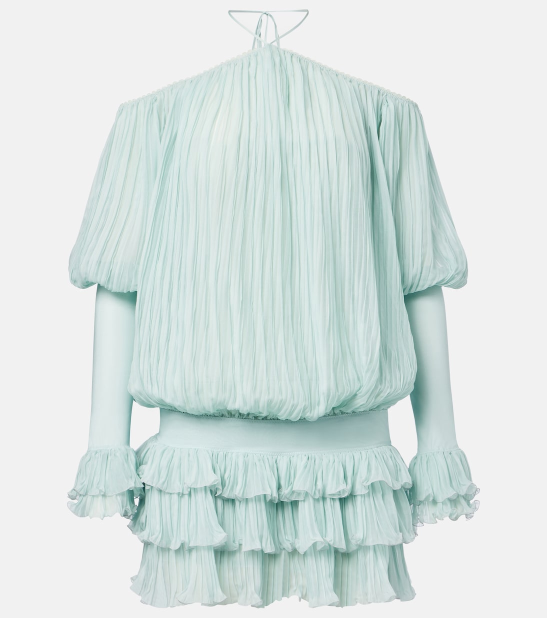 Minikleid aus Seidenchiffon | Blumarine