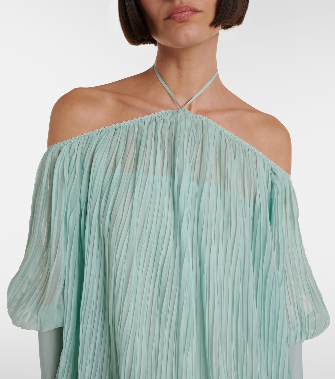 Minikleid aus Seidenchiffon | Blumarine