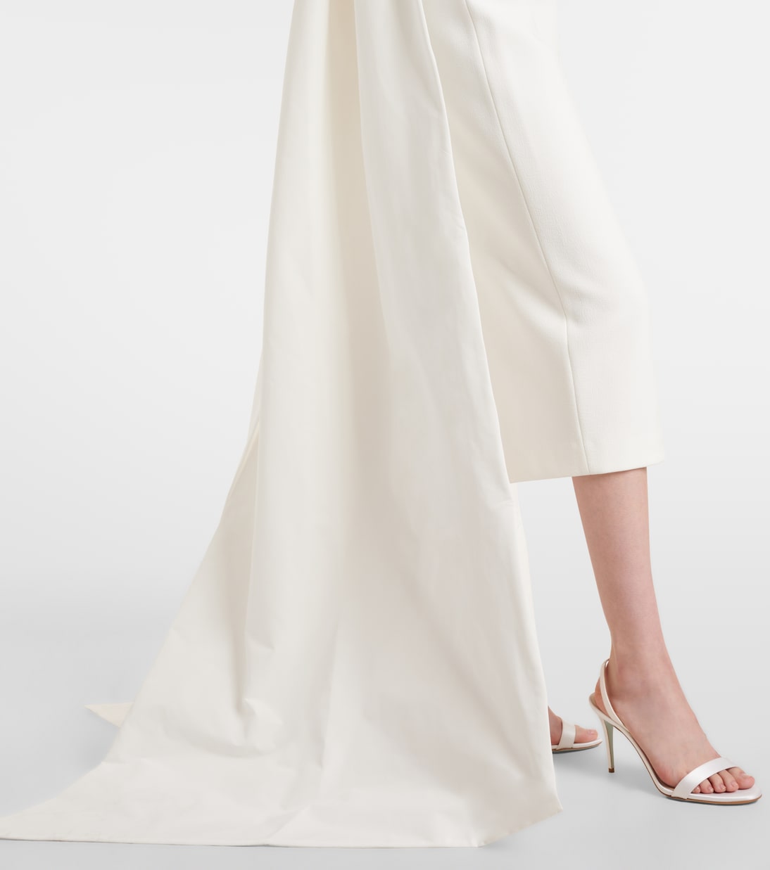 Robe midi Rory en crêpe | Rebecca Vallance