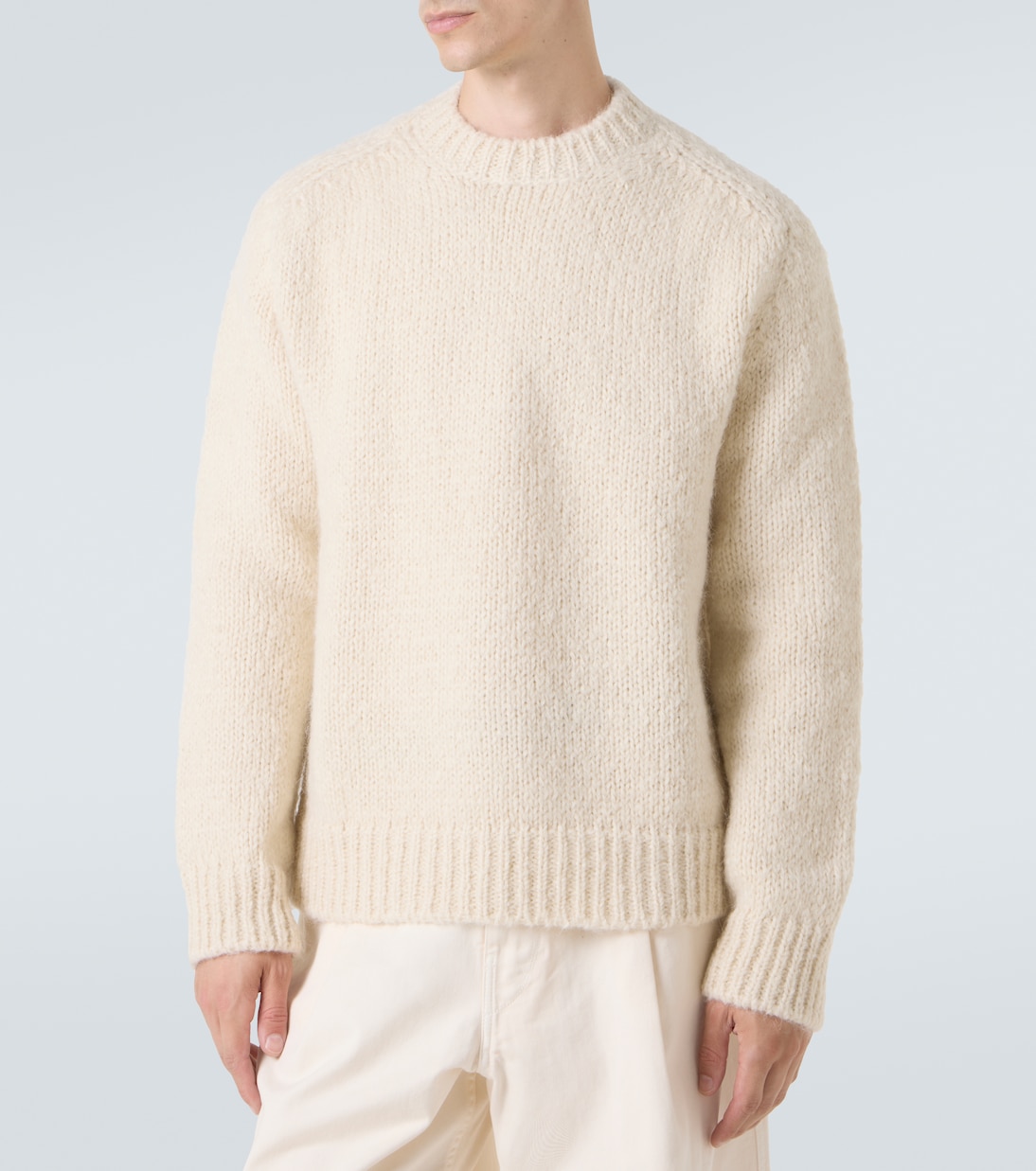 Mohair and alpaca-blend sweater | Jil Sander