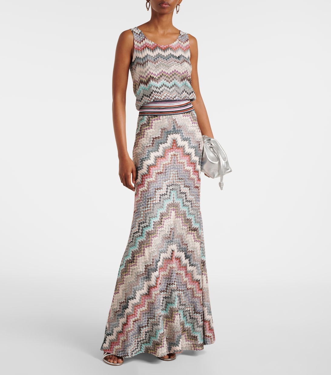 Zigzag maxi skirt | Missoni