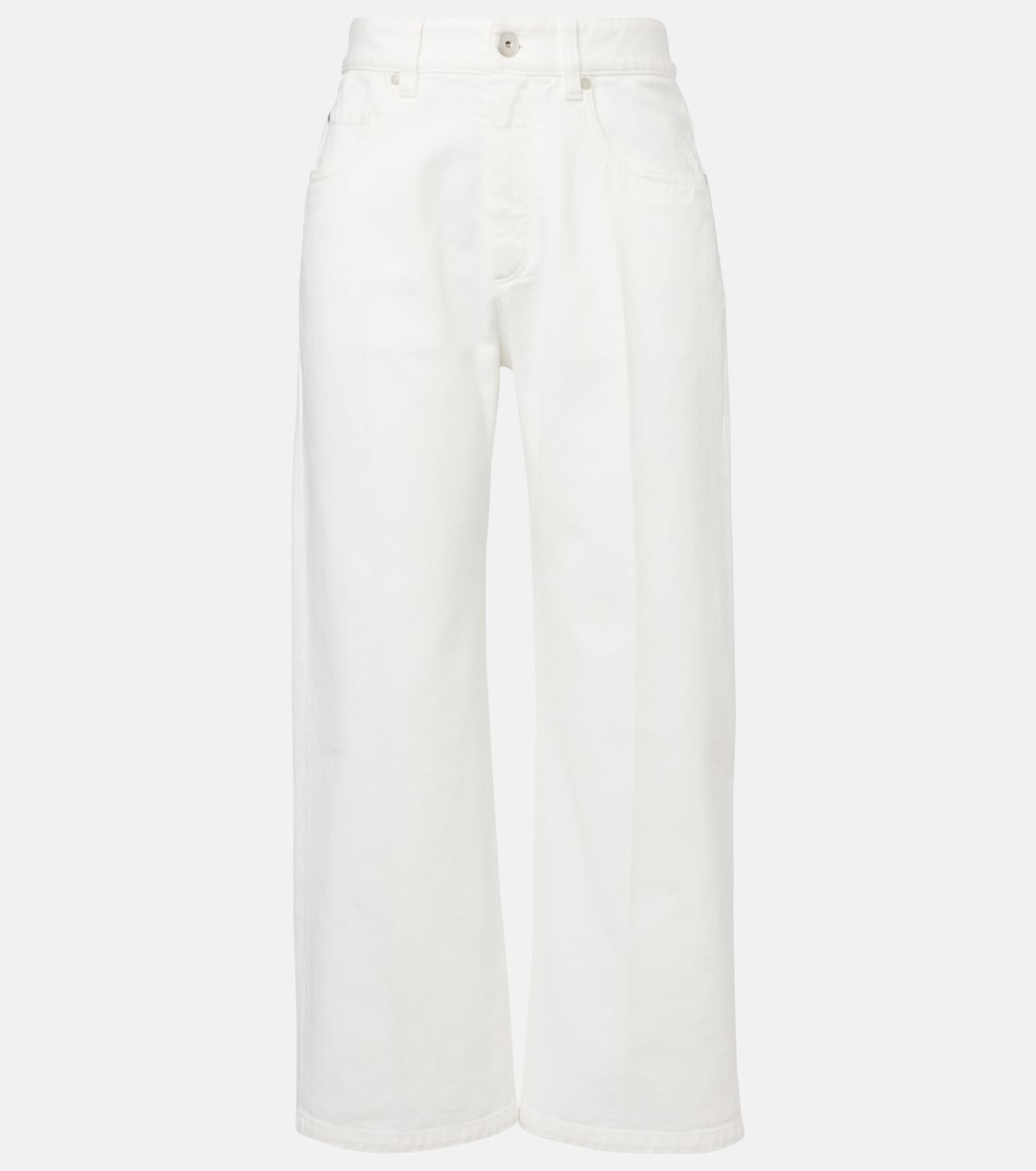 Pantaloni regular in cotone | Brunello Cucinelli